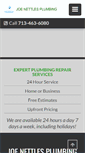 Mobile Screenshot of nettlesplumbing.com